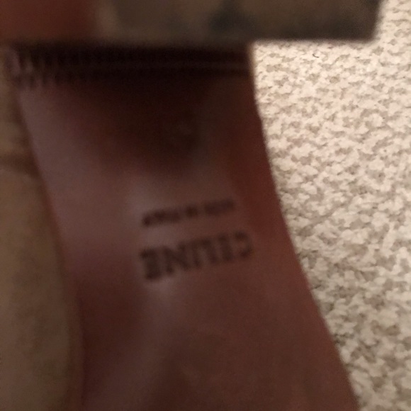 Celine taupe suede ankle boots - Picture 7 of 10